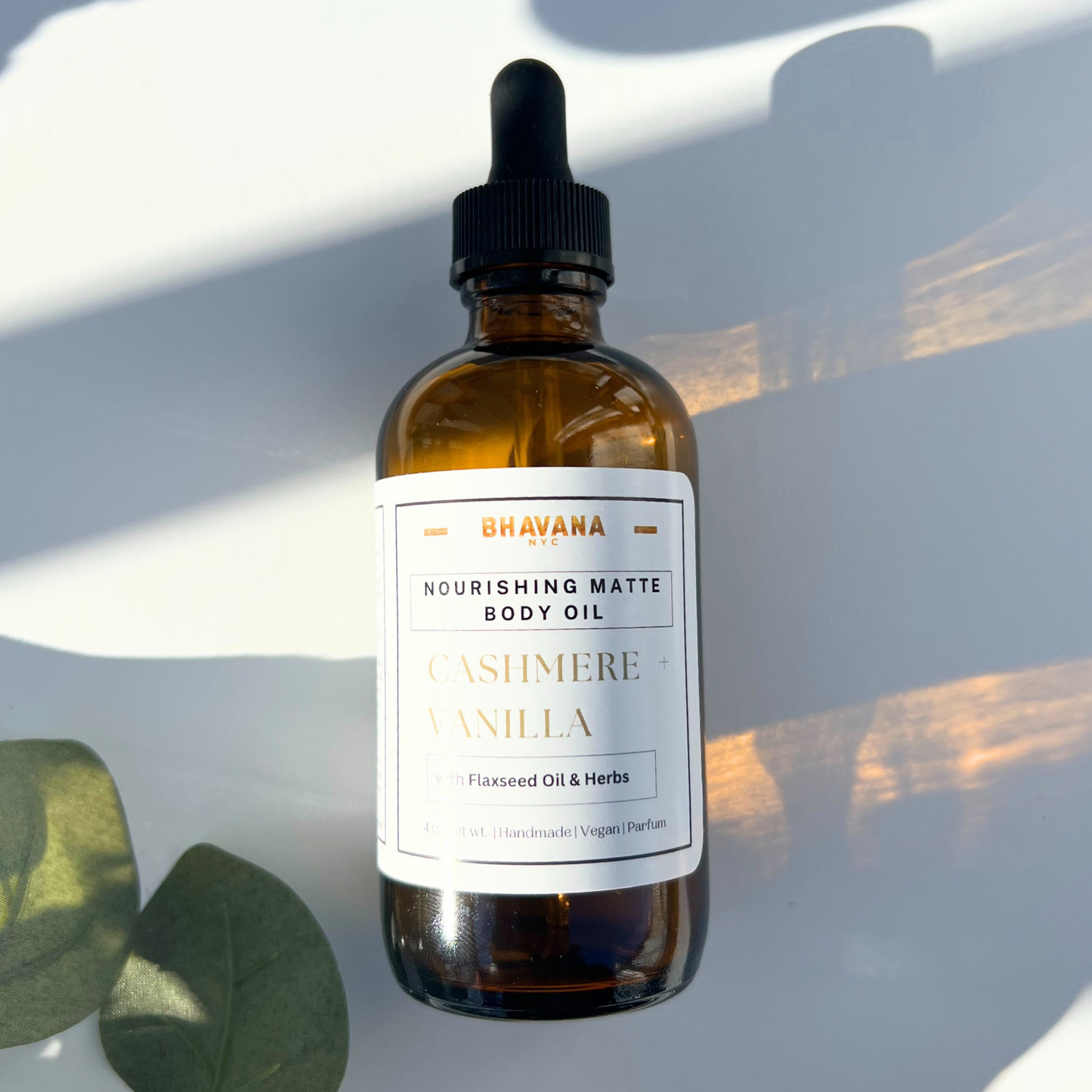 Nourishing Matte Body Oil with Flaxseed & Herbs