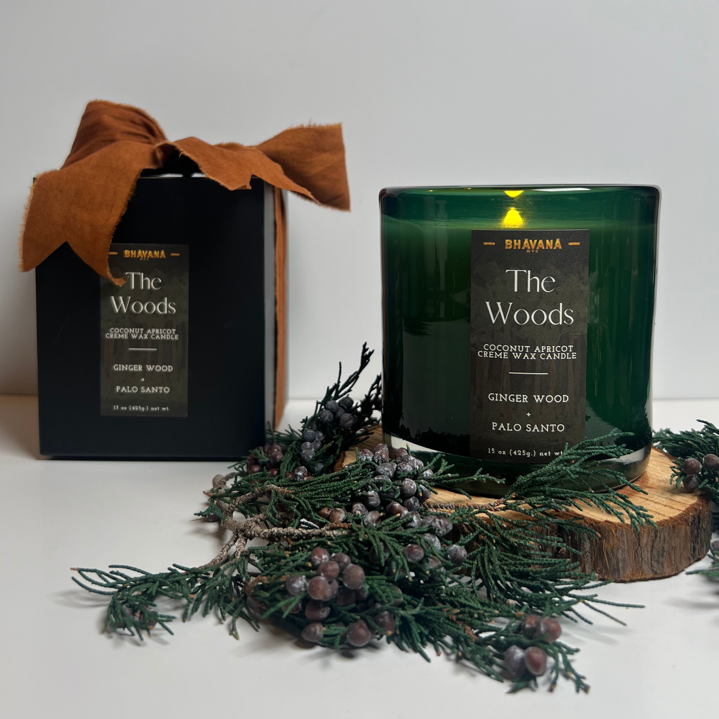 Ginger Wood + Palo Santo Candle | The Woods Collection